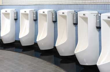 Six White Urinals in Houston