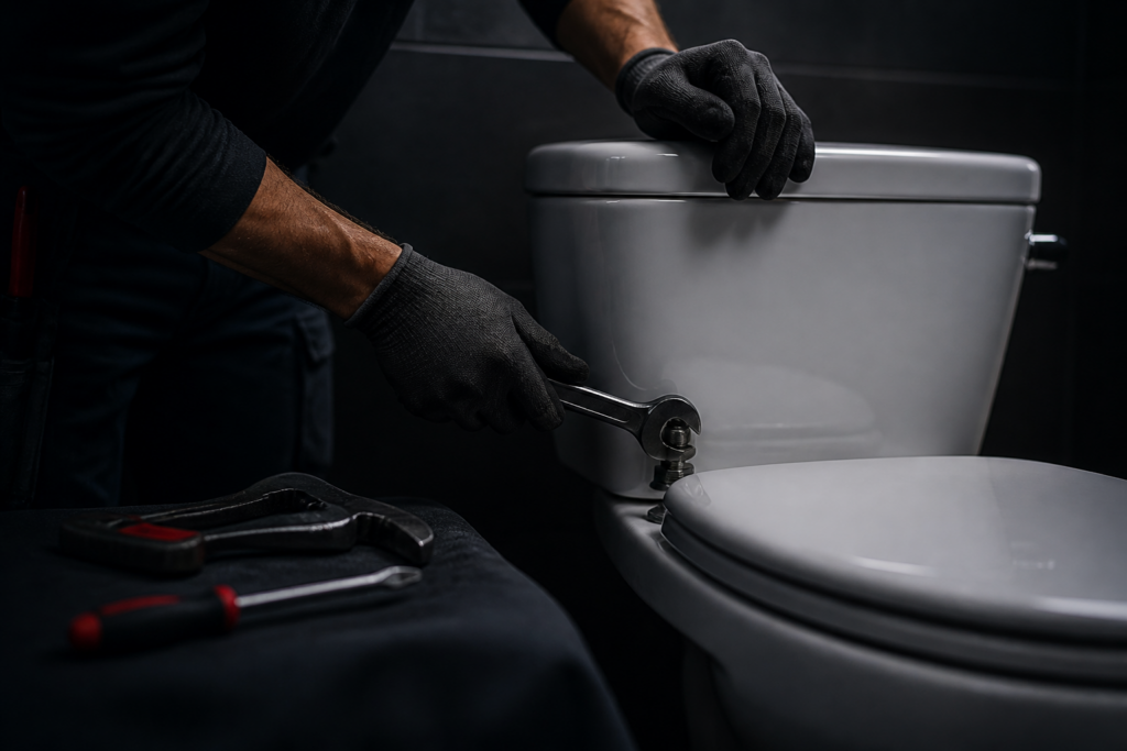Clogged Toilet Repair in Houston