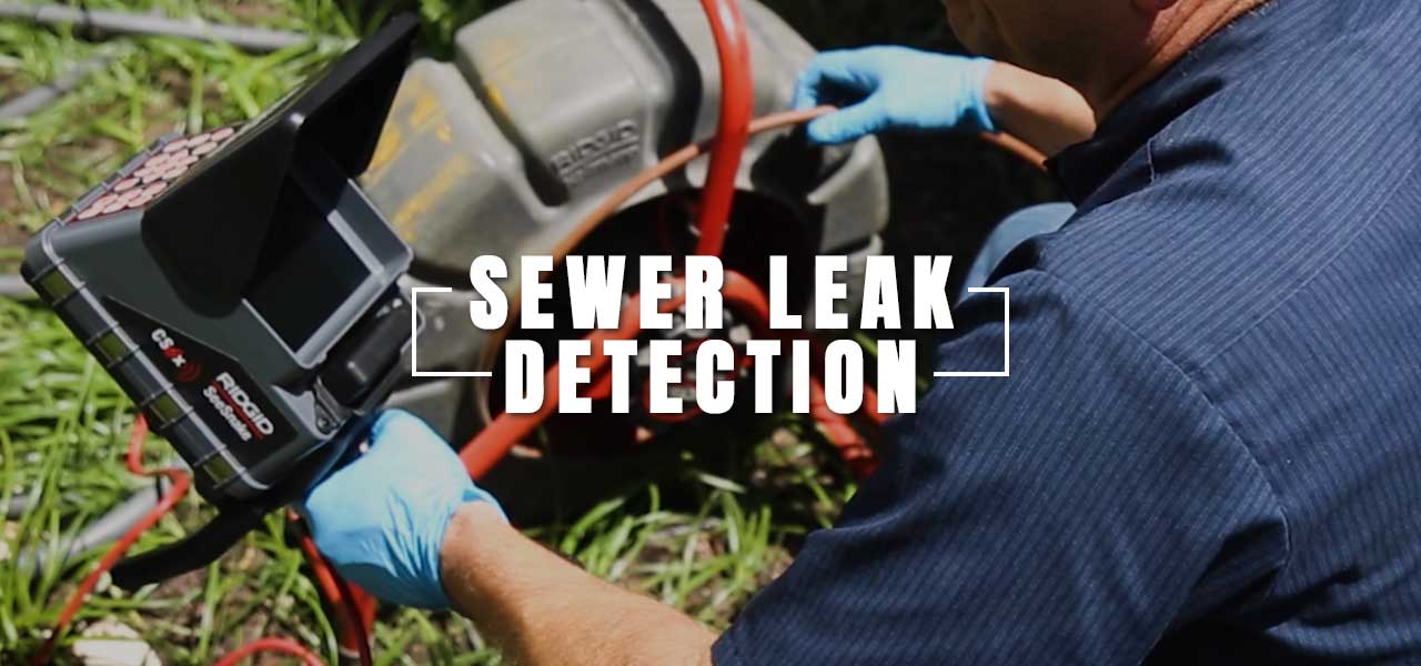 "Sewer Leak Detection"
