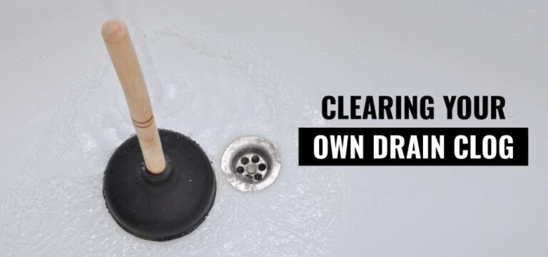 How to Clear a Clogged Drain by Yourself | Nick's Plumbing