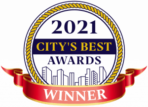 Nick's Plumbing 2021 Houston City's Best Awards Badge