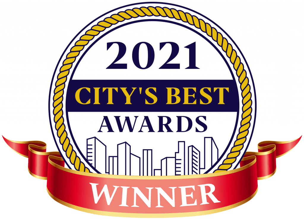 Nick's Plumbing 2021 Houston City's Best Awards Badge