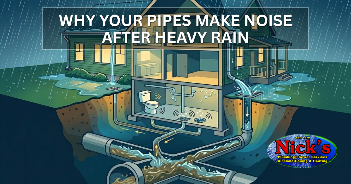 Why Your Pipes Make Noise After Heavy Rain