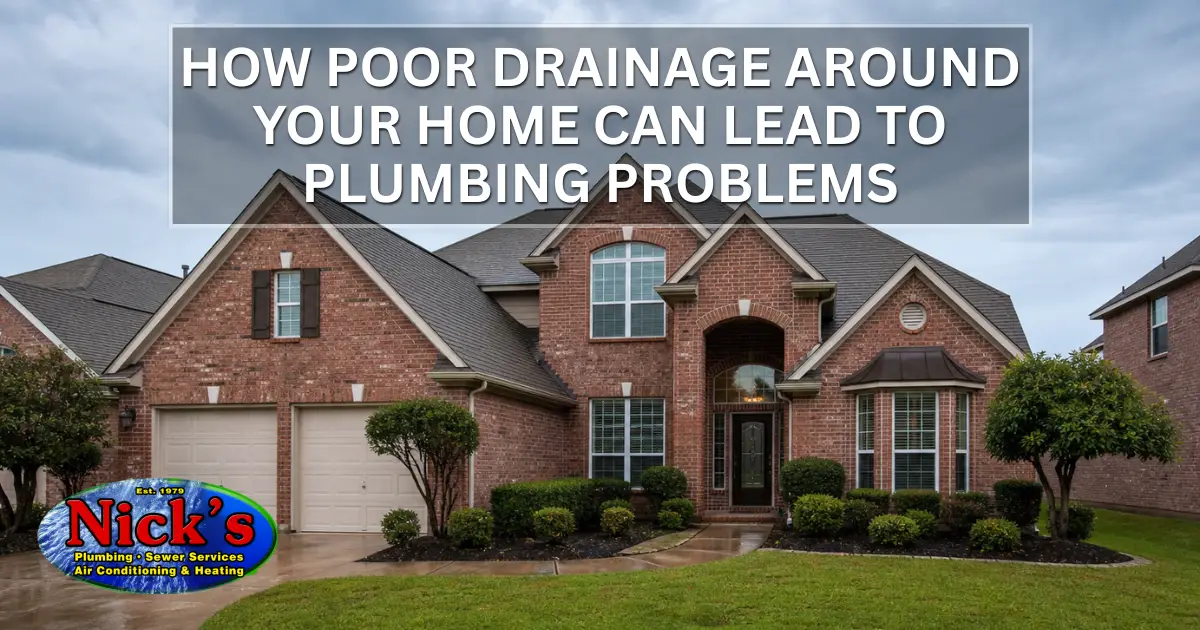 How Poor Drainage Around Your Home Can Lead to Plumbing Problems in Houston