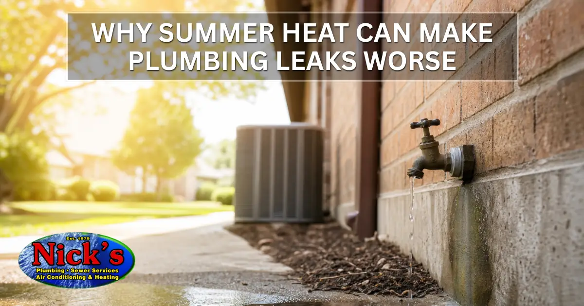 Why Summer Heat Can Make Plumbing Leaks Worse in Houston