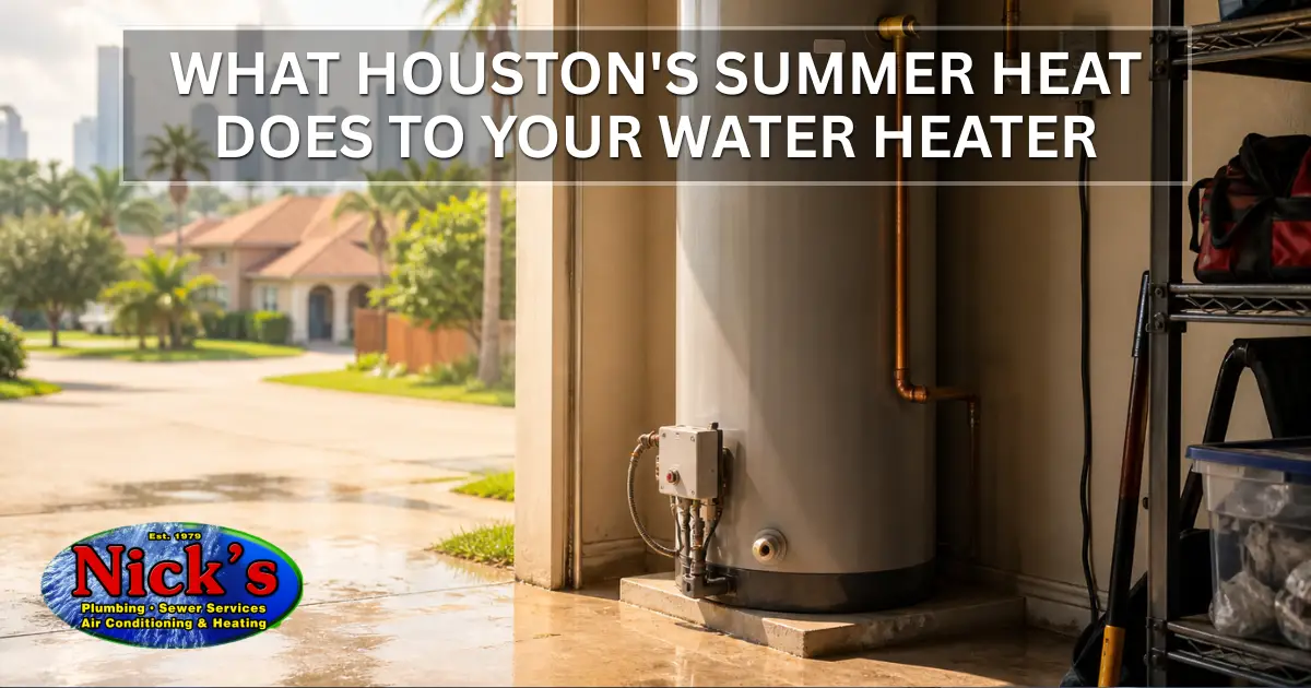 What Houston's Summer Heat Does to Your Water Heater