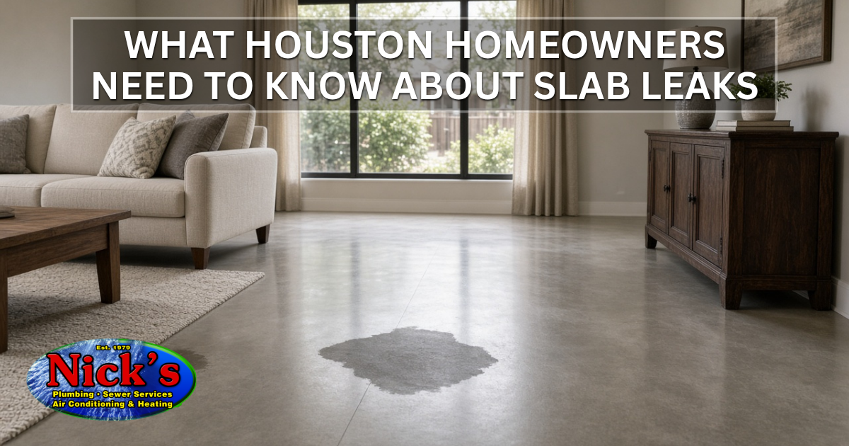 What Houston Homeowners Need to Know About Slab Leaks