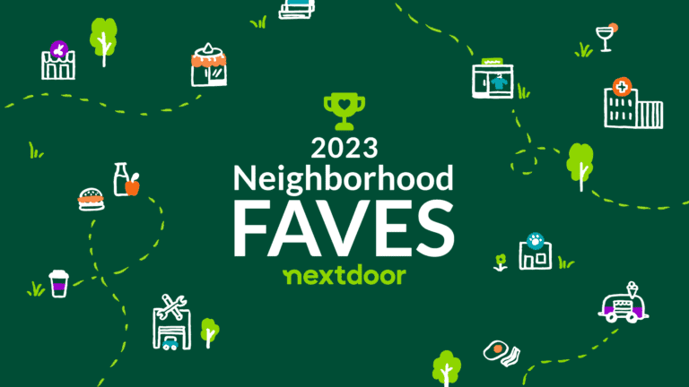 Nextdoor Neighborhood Favorite 2023 Award Banner