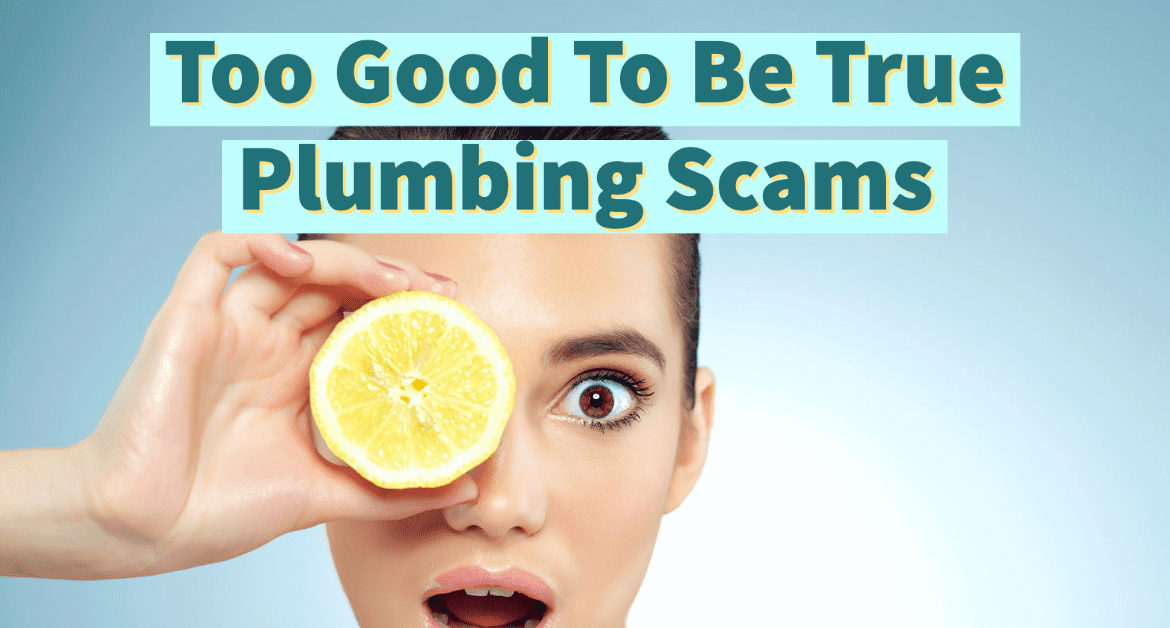 Plumbing Offer Scams in Houston