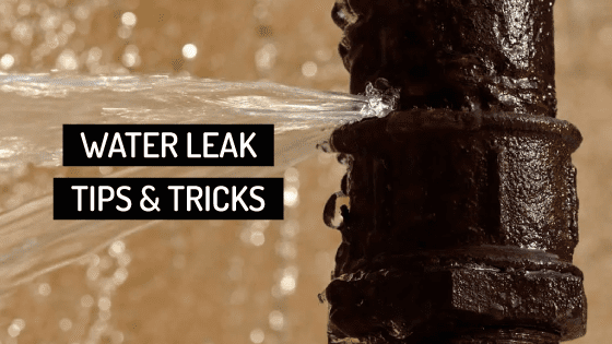 water leak